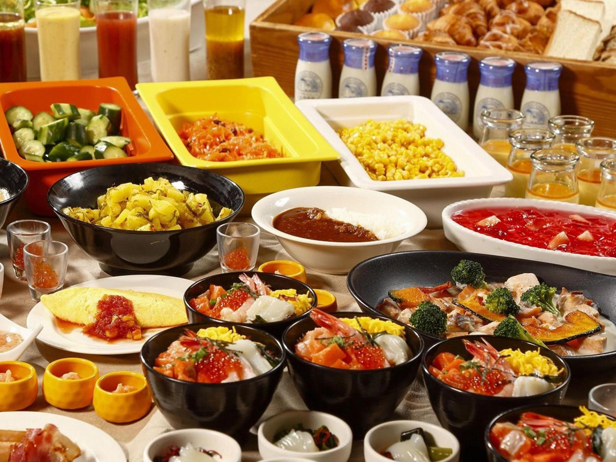 Sapporo Prince Hotel Eksteriør billede A buffet