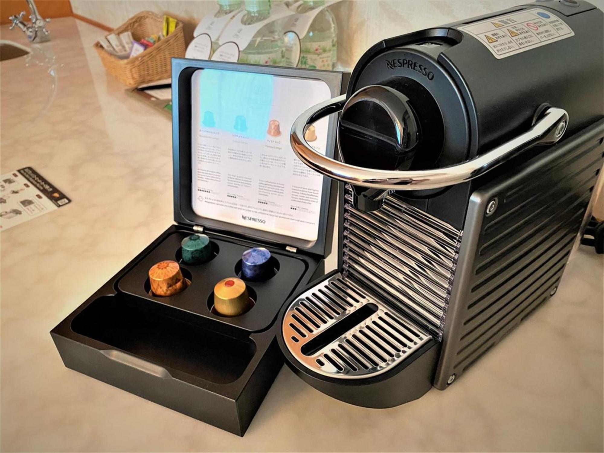 Sapporo Prince Hotel Eksteriør billede A Nespresso Pixie coffee machine